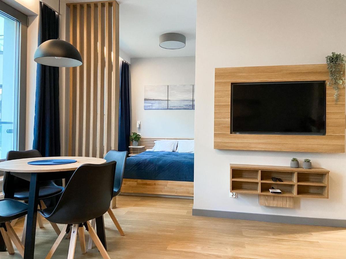 Sea Apartament - Plac Unii กดิเนีย ภายนอก รูปภาพ